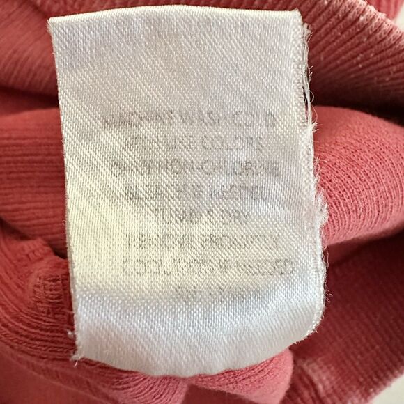 Chicka-d Ribbed Corded Crop Top Boxy‎ Pullover Red Oklahoma  Size S - Picture 14 of 14